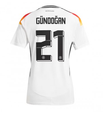 Alemania Ilkay Gundogan #21 Primera Equipación Eurocopa 2024 Manga Corta